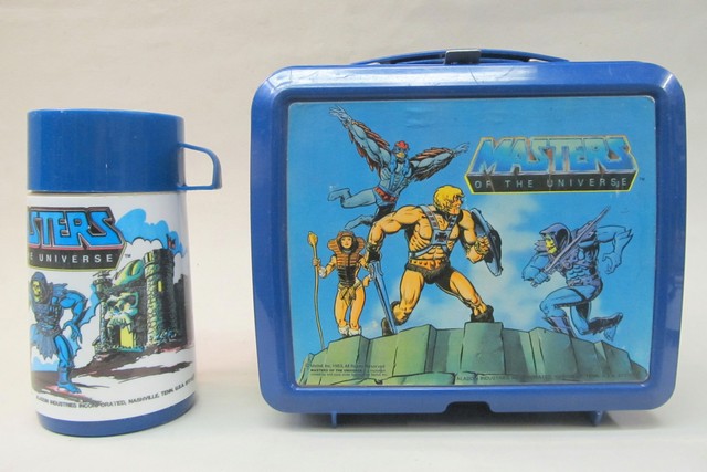 lunch box and flask