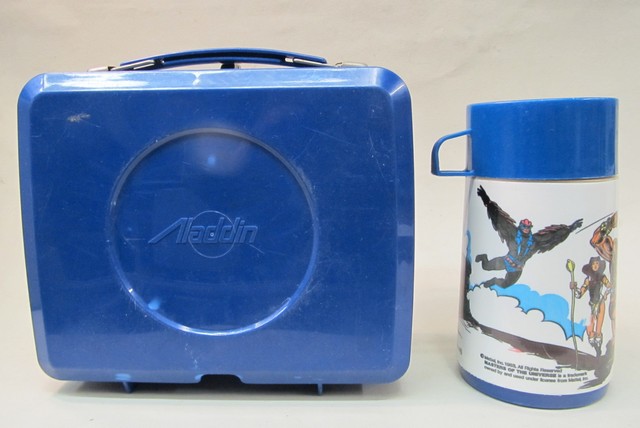 VINTAGE BENJI PLASTIC LUNCH BOX w/THERMOS Used Condition