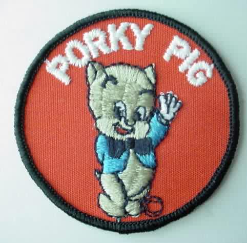 Image result for porky pig patch