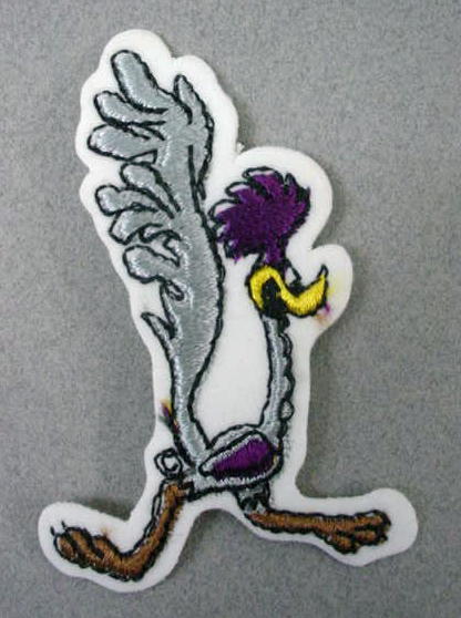 12" Beep-Beep Large ROAD RUNNER Embroidered Iron-On Patch Looney Tunes 