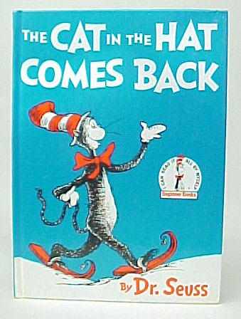 cat in hat cartoon. THE CAT IN THE HAT COMES BACK