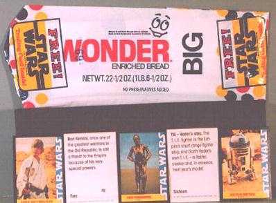 star wars wonder bread cards