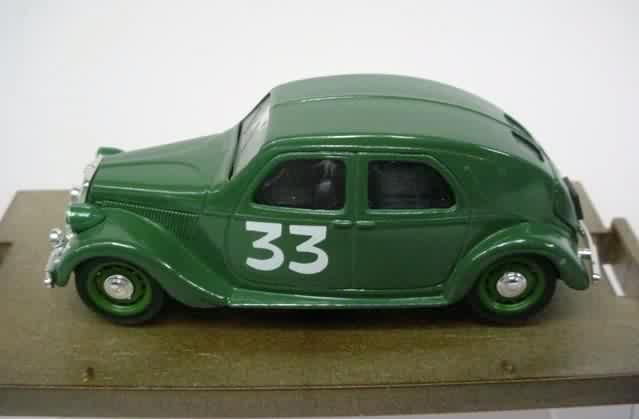 1947 LANCIA APRILIA dark green with racer 33 black interior mint with 