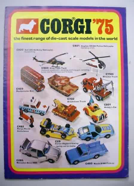 Vintage brochure for Corgi Toys Brochure 1998 Bonus Points 