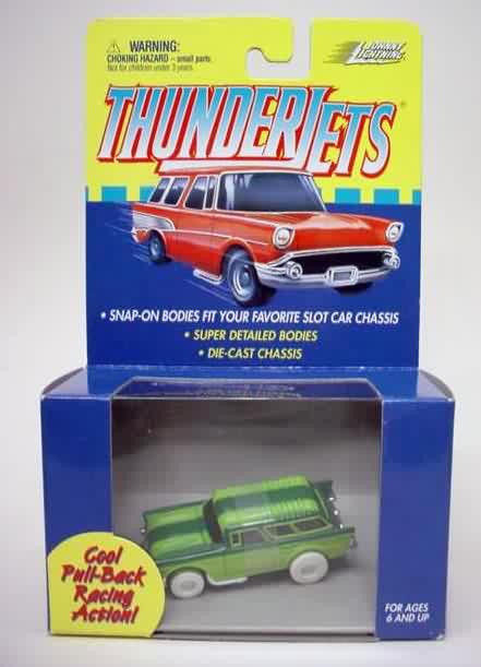 CHEVY NOMAD light green with dark green stripes with solid white wheels 