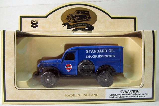 Lledo Chevron Die Cast Standard Oil Well Repair Truck Commemorative Model 