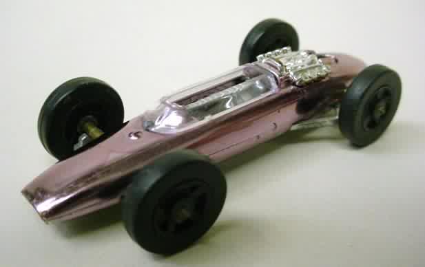 LOTUS FORD FORMULA 1 Race Car violet mirror finish silver interior metal 