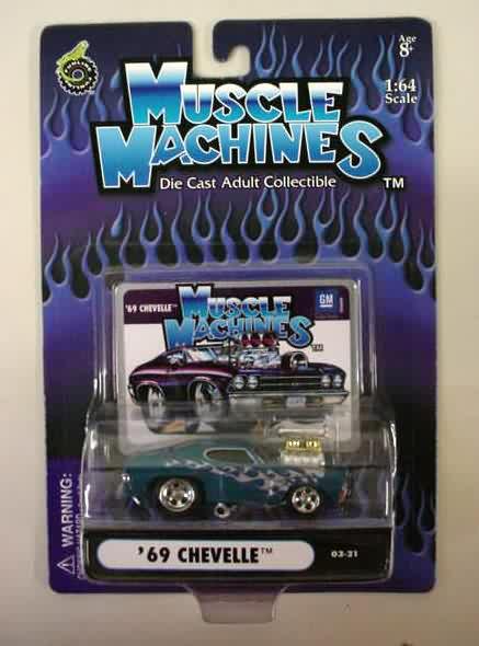 MUSCLE MACHINES  Adult Die Cast Collectible FUNLINE 1:64 Scale