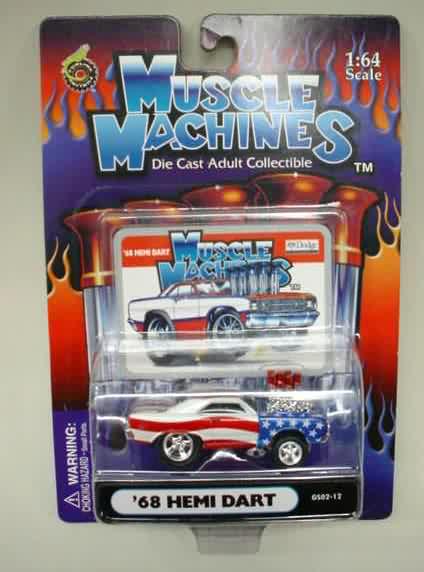 muscle machines diecast cars 1 64