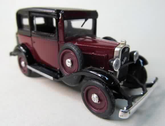 193237 FIAT 508 BALILLA dark reddish brown and black 