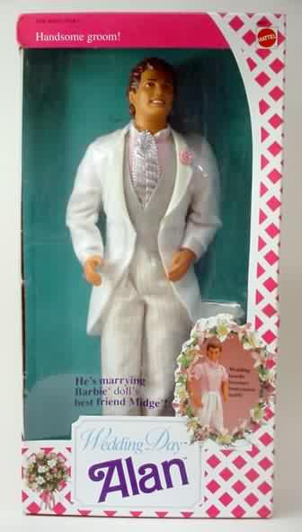 WEDDING DAY ALAN white wedding tuxedo becomes honeymoon outfit