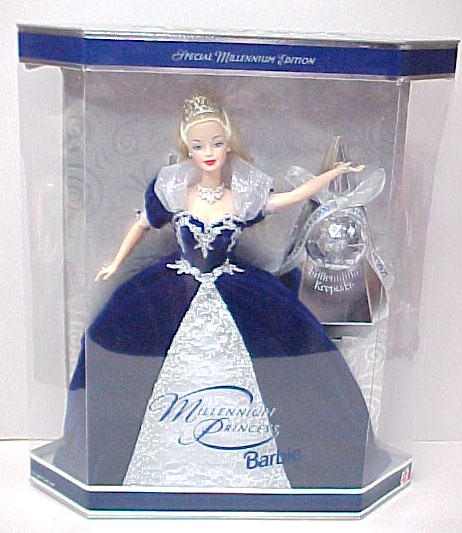 millennium princess barbie 2000 value