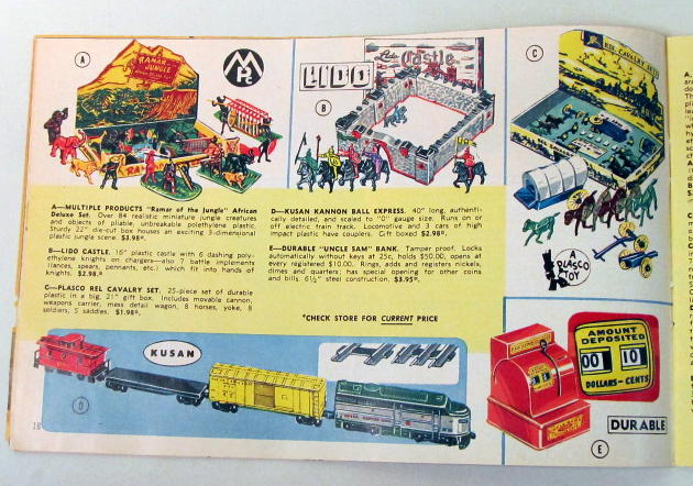 vintage mattel toys catalog