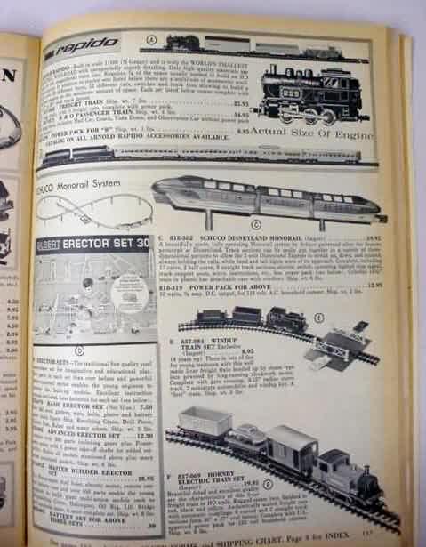 Biller toys 1972 Train Catalogue Catalog Katalog Catalogo 