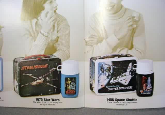 Vintage 1977 STAR WARS Metal Lunchbox with Thermos 20th Century Fox  Corporation