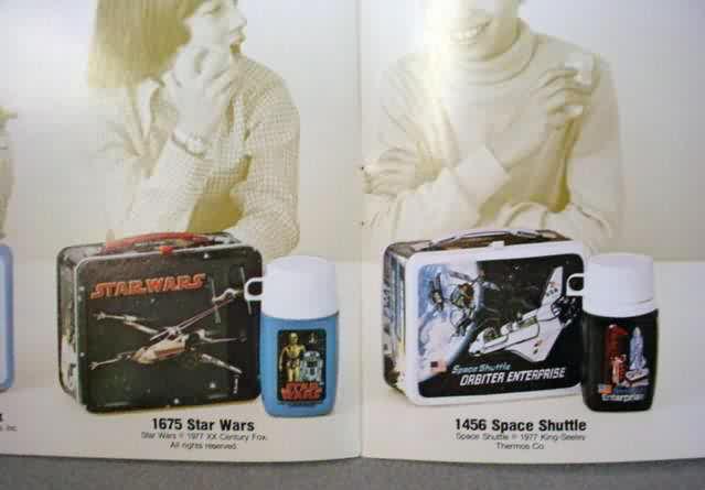 Thermos Metal Classic Disney STAR WARS TIN Lunch BOX Collector