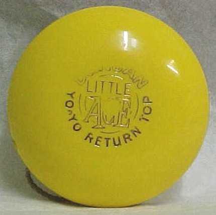Vintage Yo-Yo Original Genuine Spinner Yellow Pro Tournament Model