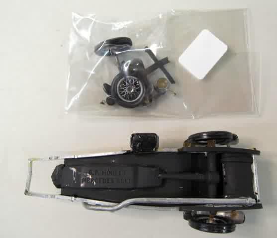 white metal model car kits