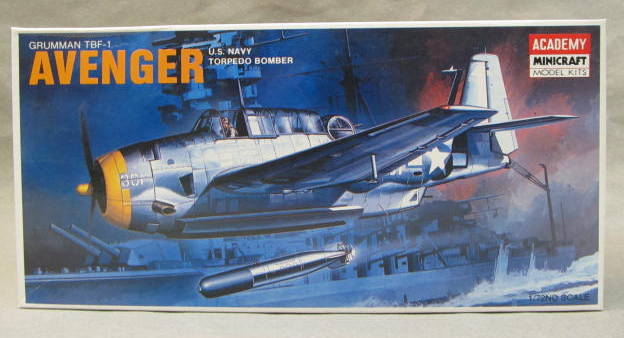 Vintage Airfix Craft Master 1/72 Ww2 Tbm-3 Avenger Torpedo Bomber Model Kit 60s for sale online