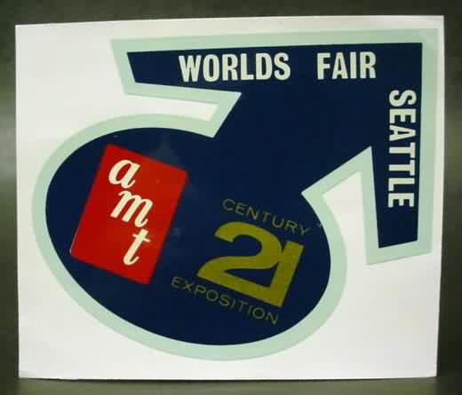 Vintage 1969-style AMT Eagle Oval Decal • Sticker • Rare dealer promotional logo 