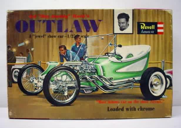  H1282-198. Ed 'Big Daddy' Roth's OUTLAW Show Rod. 1:25.