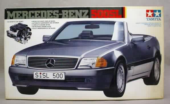 MERCEDES BENZ 500SL 124 1990 molded in silver gray windshield cracked