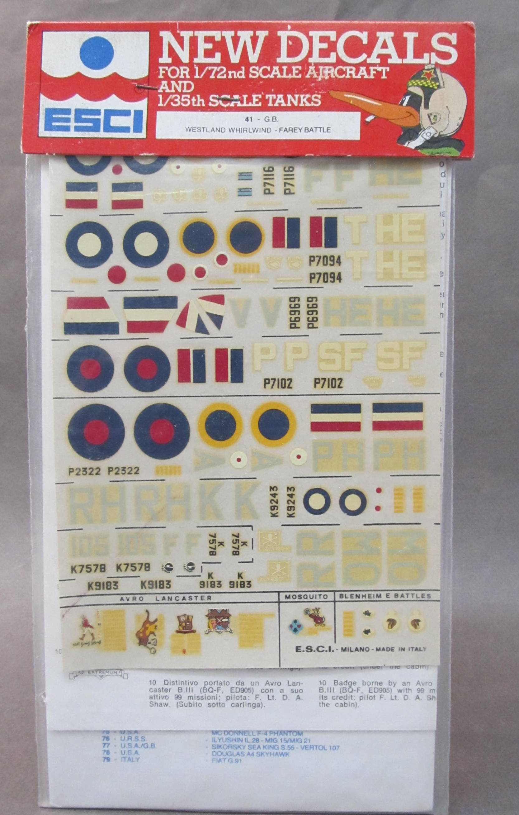 decals harnesses for 1/18 or other scales model kits 63640 