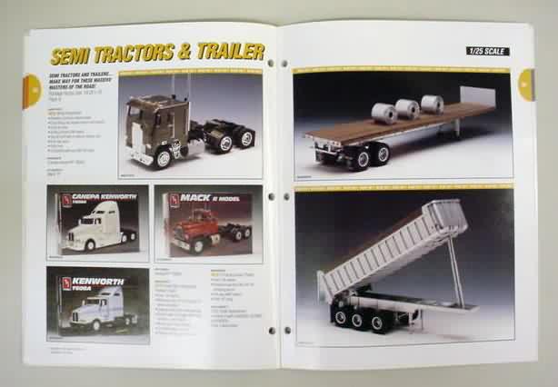 ERTL AMT & MPC NEW RELEASE 1989 MODEL KITS CATALOG 16 PAGES 
