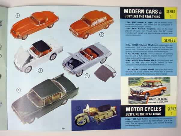 Cars Die Cast etc Ships Planes Vintage MONOGRAM Models Catalogue 1979 Space 