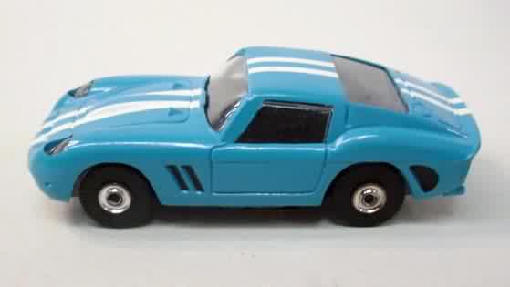 Aurora Vintage T-Jet Slot Car 69 FORD MUSTANG Body BABY BLUE Color HO Scale 