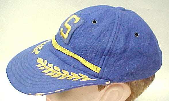 1969 MLB Seattle Pilots Rare Sports Game Used Hat Cap Impossible Find