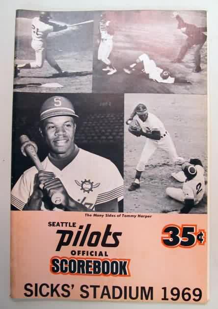 1969 Seattle Pilots, No. 21 Tommy Harper – Oldtime Baseball Game