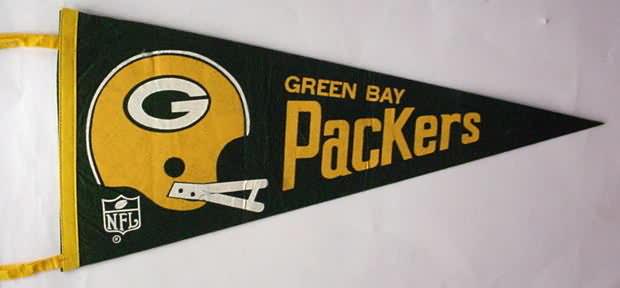 Green Bay Packers Logo: shield packers tassels JPG