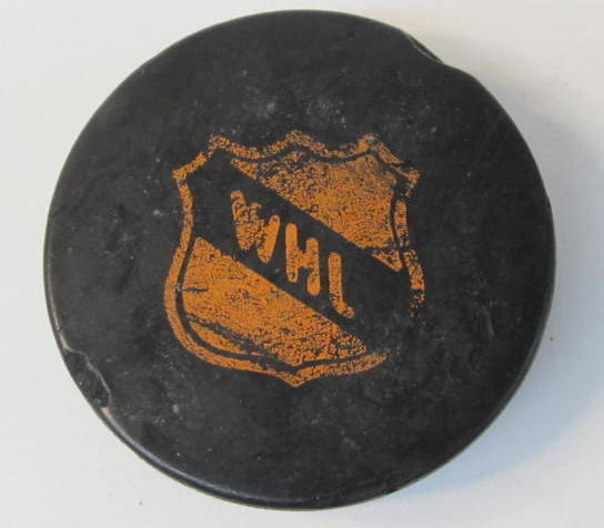 Edmonton Oil Kings Retro Official WHL Game Puck – Pro Am Sports