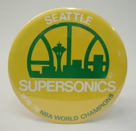 Seattle Supersonics 1978-79 NBA Champions Logo Unsigned Basketball Stock  #145873 - Mill Creek Sports