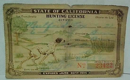 La deer license