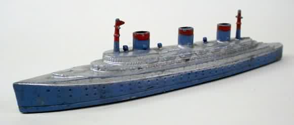 Vintage Miniature Die Cast Cruise Ship