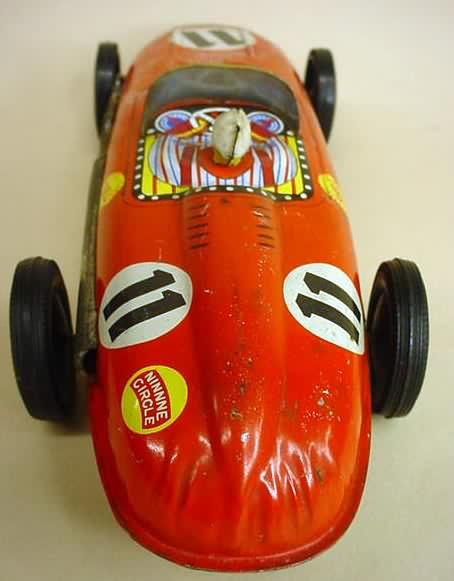 Vintage Dime Store Toy Race Car Zwiebel