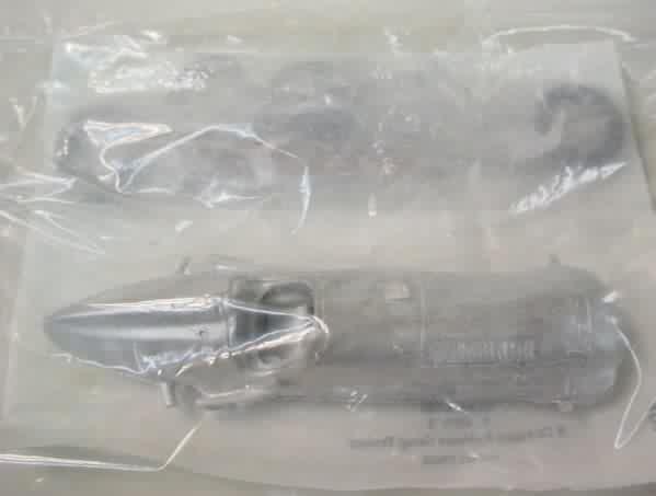 white metal model car kits